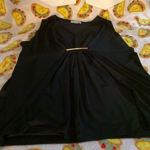 Michael Kors Black Sleeveless Blouse